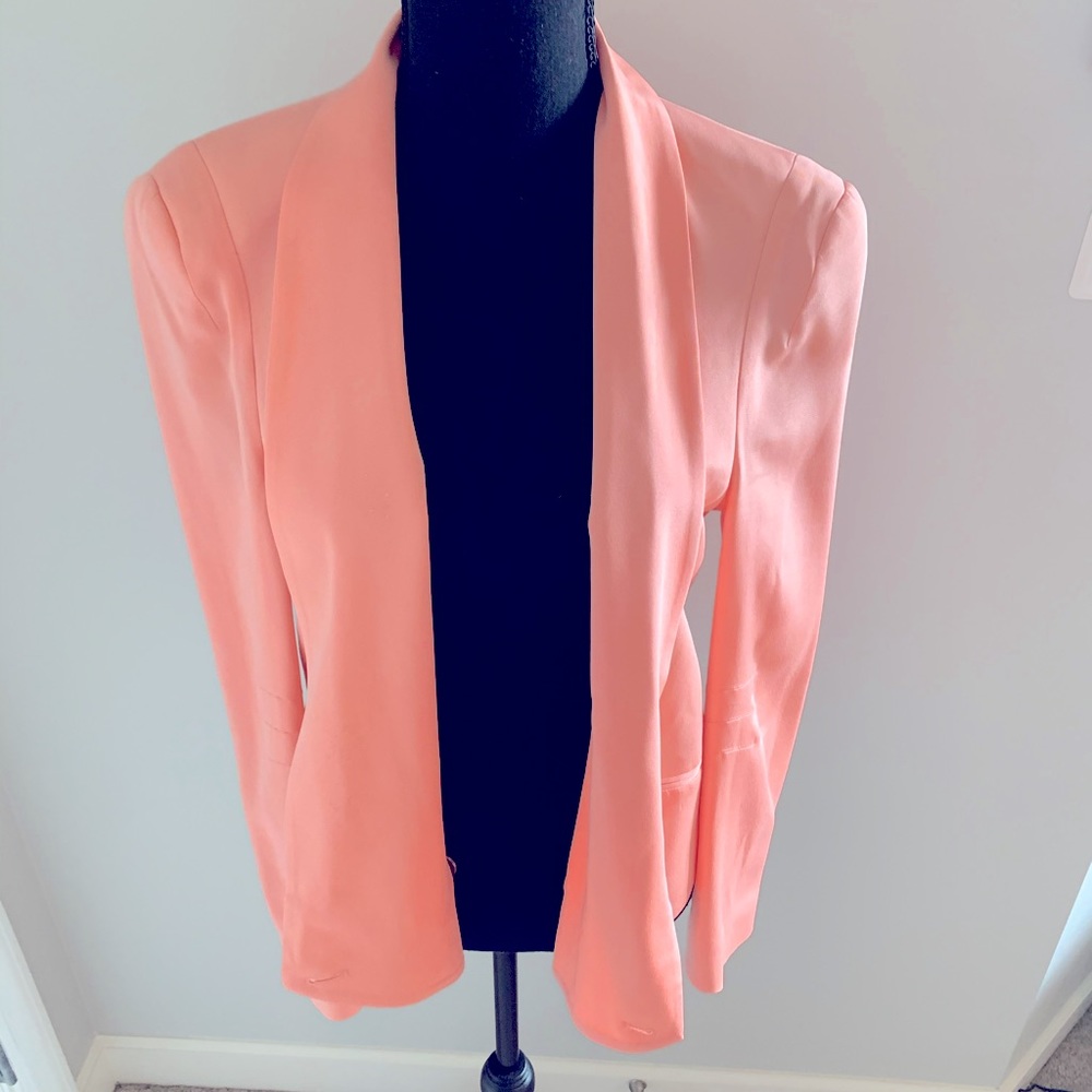 Rebecca minkoff peach color blazer
